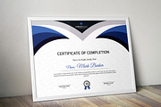 Certificate Word | PSD | AI, a Stationery Template by Curve Design (Thumbnail 5 of 6)