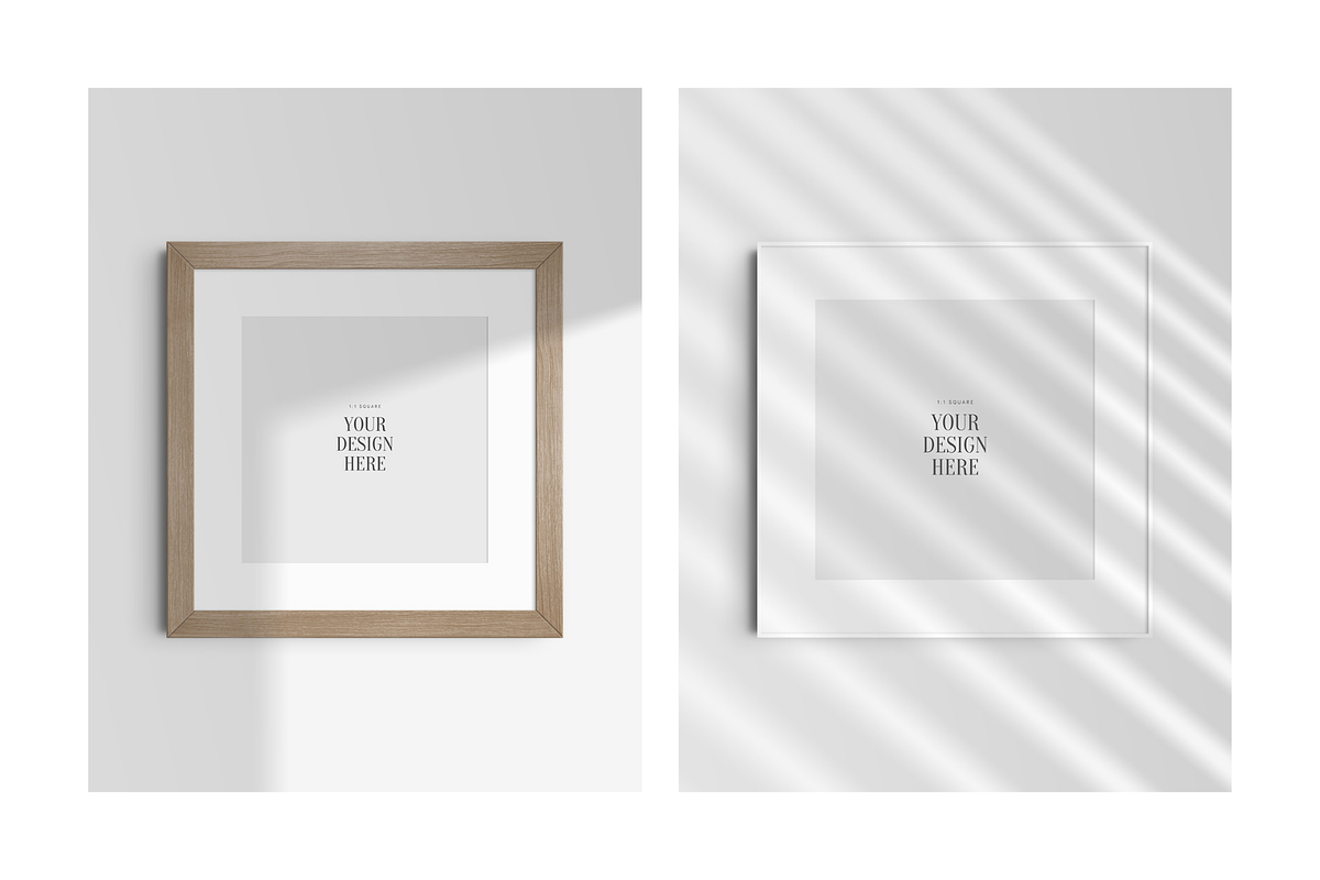 Frame Mockup 1:1 Square, a Mockup by DESIGN BY nube (Photo 6 of 15)