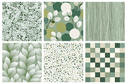 Sage Green Pattern Paper Pack, a Pattern Graphic by DreamArtGraphic (Thumbnail 3 of 5)