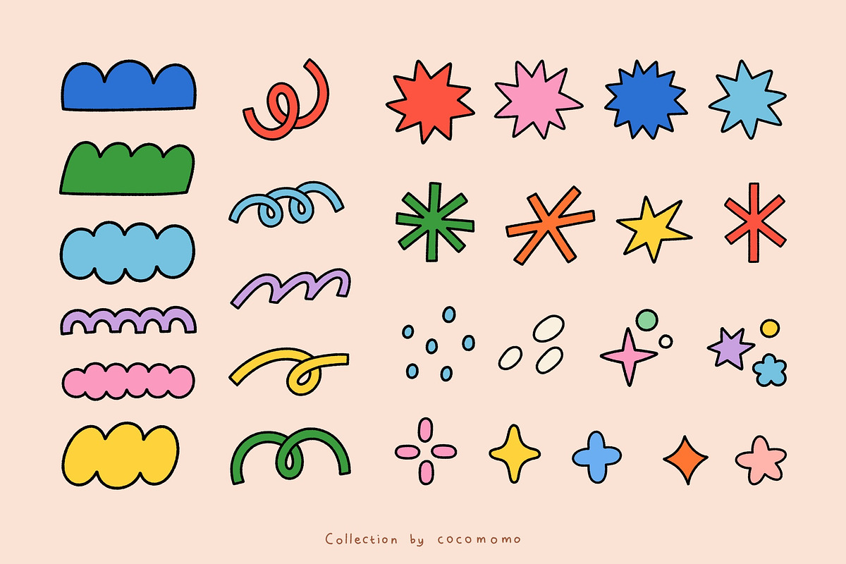 Bloom! - Retro Floral Collection, a Background Graphic by cocomomo (Photo 7 of 11)