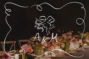 Whimsical Wedding Illustrations SVG, an Illustration by Calamar Studio (Thumbnail 2 of 33)