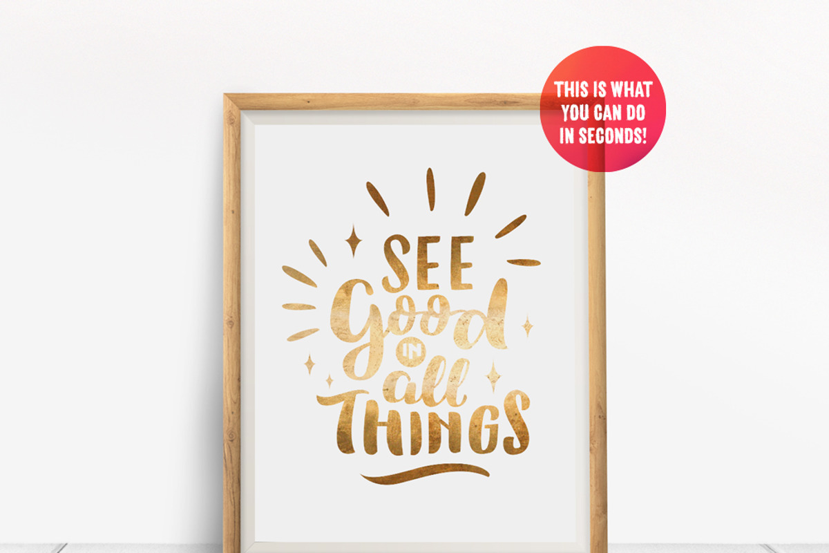 Frame'azing ‒ 8.5x11 Frame Mockups, a Print Template by Frisk Shop (Photo 7 of 9)