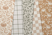 Twig & Twill-Autumn Neutrals, a Pattern Graphic by InaCorart (Thumbnail 2 of 13)