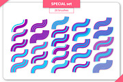 Outline MULTI LINE Brush set, a Brush Add-On by Magnatype (Thumbnail 3 of 9)