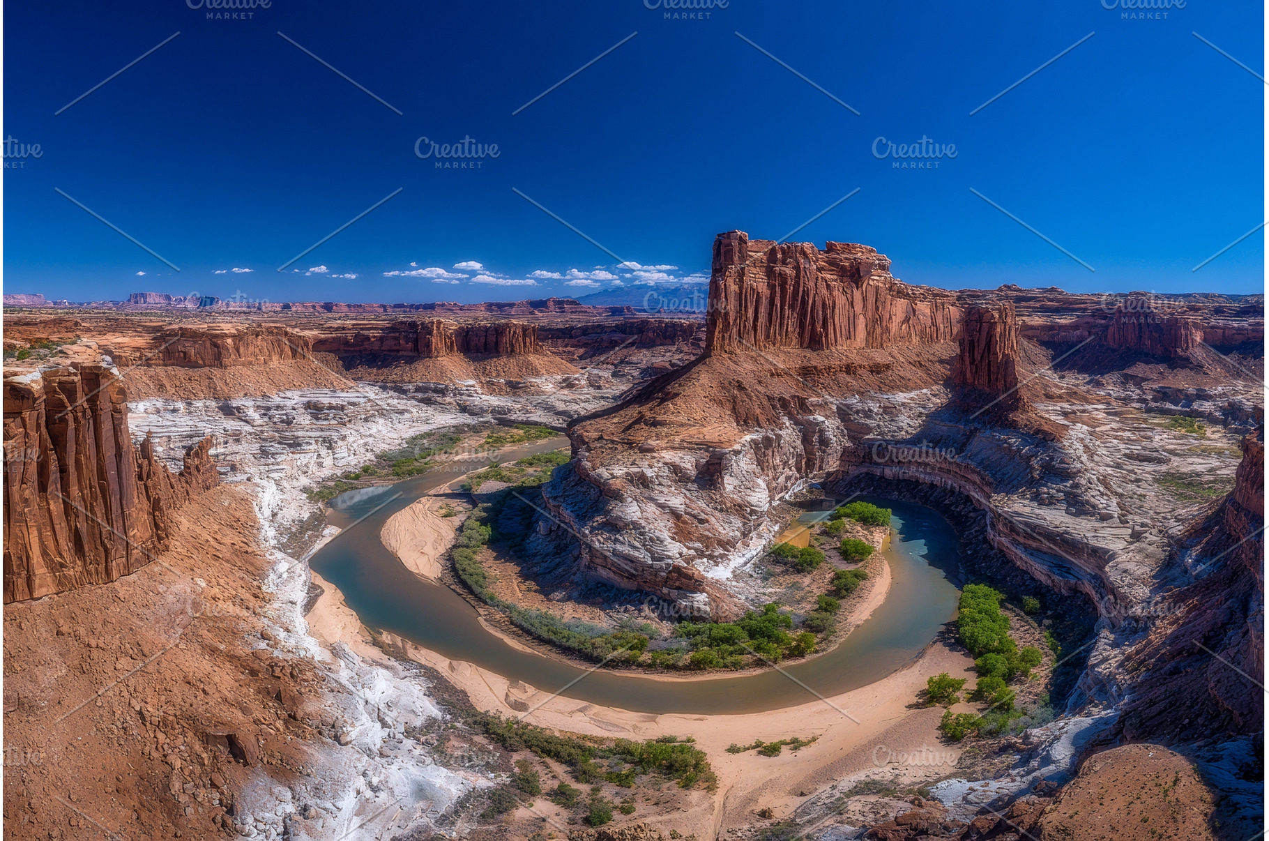 The Green River Overlook is located, an Architecture Photo by ZinetroN