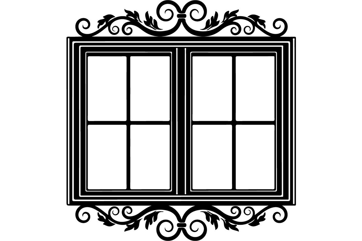 Ornamental Window Grill Designs, a Decorative Illustration by Designer_Momina (Photo 12 of 17)