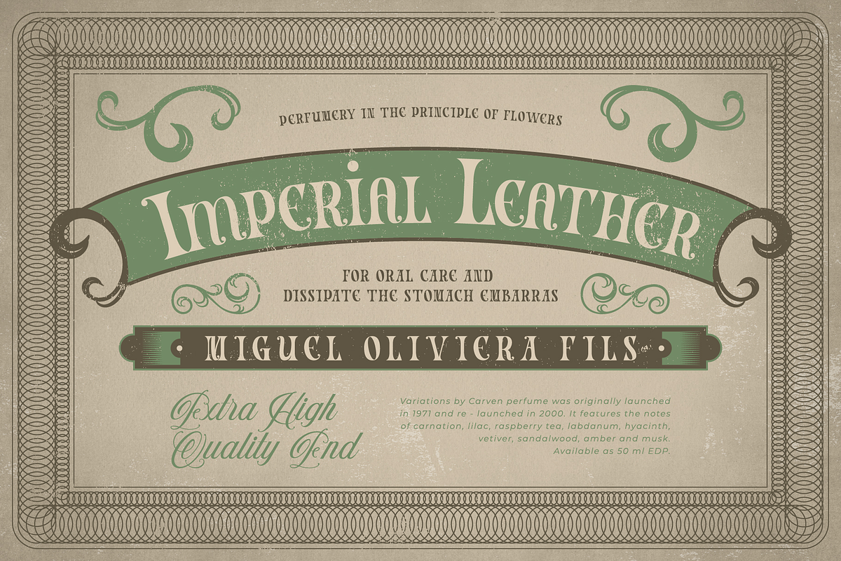 Corte Muerta, a Serif Font by ilhamtaro (Photo 3 of 10)