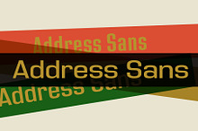 Address Sans by  in Fonts