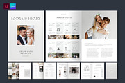 Elegant Wedding Program Template, a Brochure Template by BrandPacks (Thumbnail 1 of 5)