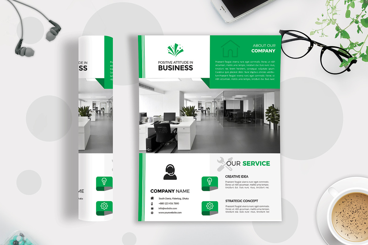 30+ Business Flyers Bundle, a Flyer Template by Imagine Design Studio (Photo 14 of 31)
