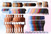 My Best Friends Clipart, Besties Art, a Person Illustration by ArtedeCatrin (Thumbnail 2 of 11)