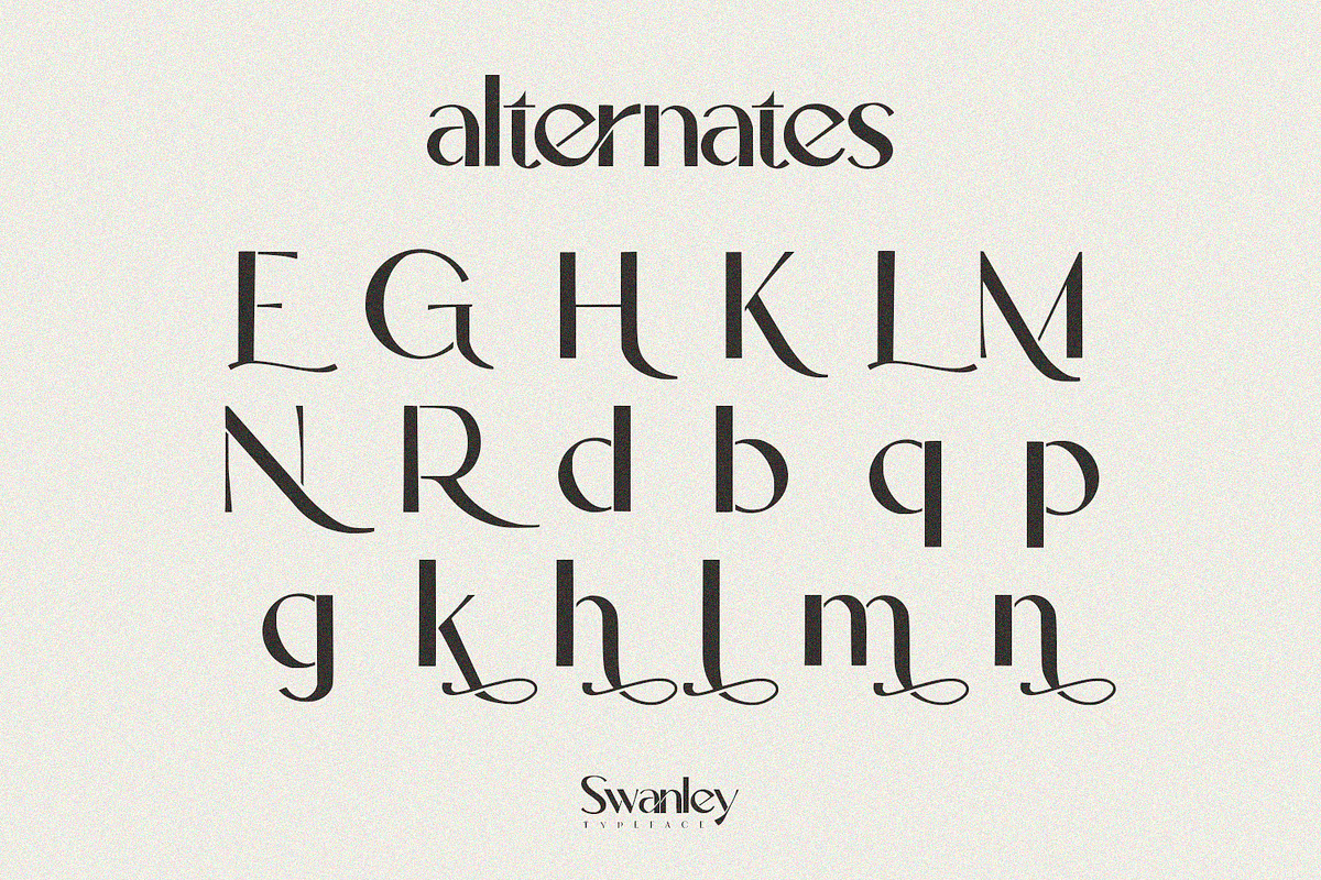 Swanley - Sans Serif Font, a Sans Serif Font by Alpaprana (Photo 8 of 12)