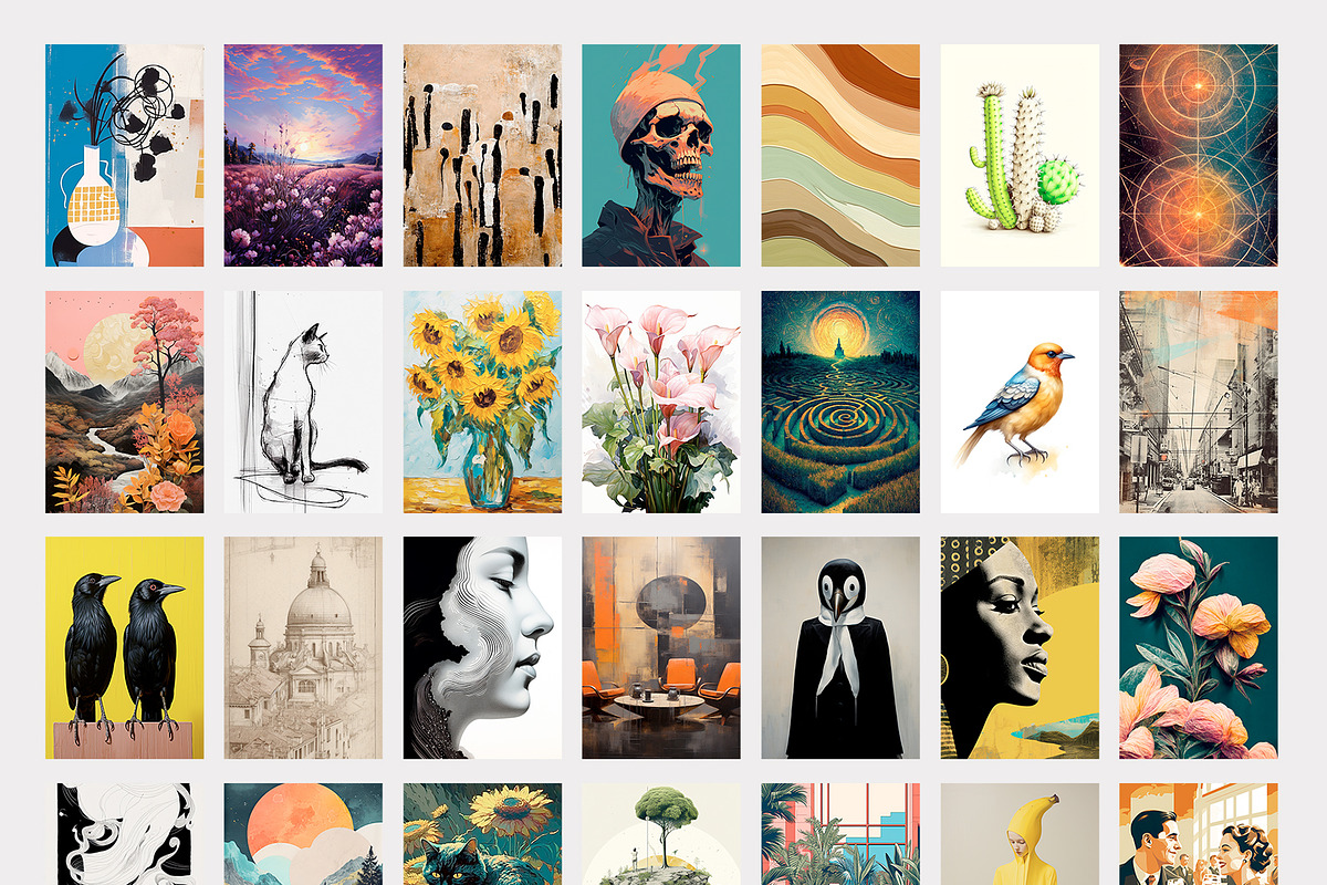 333 Eclectic Prints Collection, a Background Graphic by ApetekMarket (Photo 9 of 14)