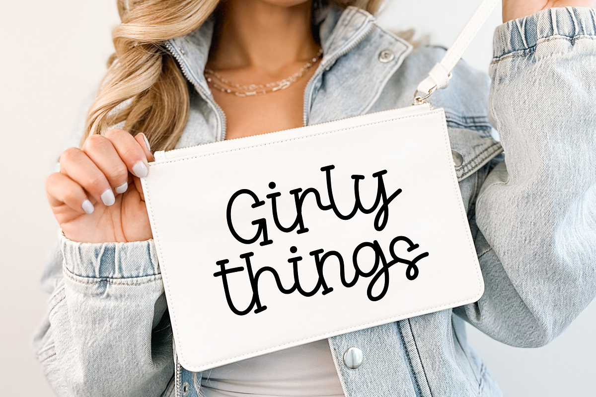 Salted Caramel Cute Font, a Script Font by Cotton White Studio (Photo 8 of 11)