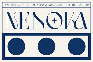 Menoka - Elegant Typeface