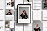 Minimalistic Ebook Canva Template, a Magazine Template by nwdigitalstore (Thumbnail 2 of 8)