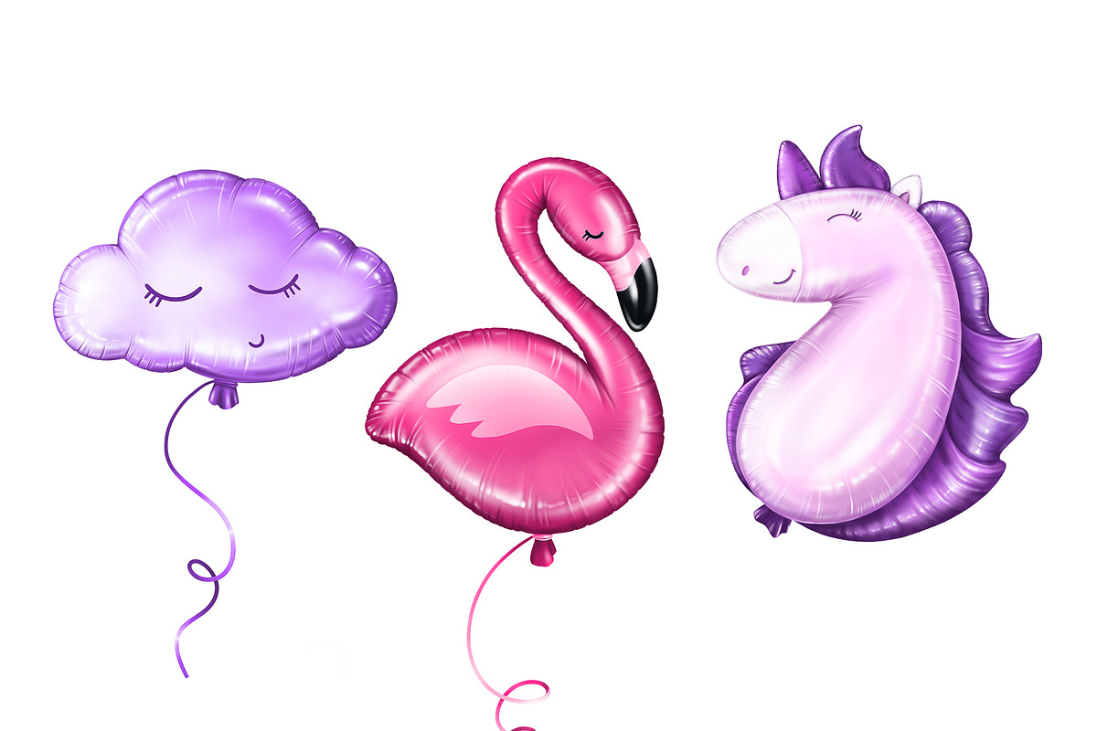 Balloons, an Illustration by YuliaBiser (Photo 3 of 4)