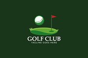 Golf Club Logo Fairway & Ball Golf, a Branding & Logo Template by Signatoro (Thumbnail 3 of 3)