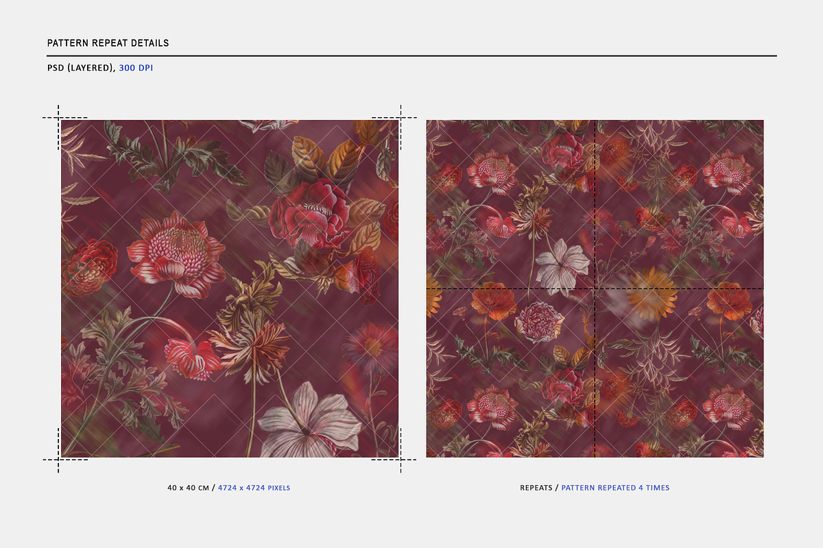 Seamless Anemone Floral Pattern, a Pattern Graphic by Talip Memis (Photo 2 of 12)
