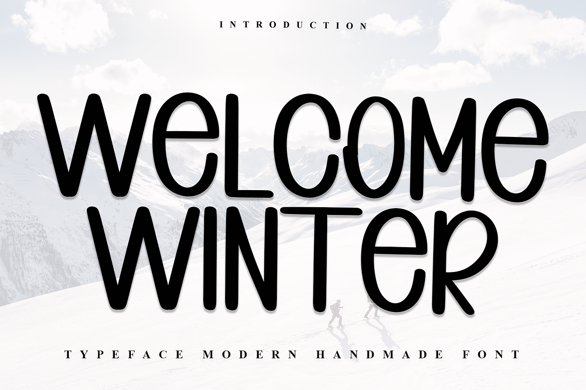 Welcome Winter, a Sans Serif Font by InermediaSTUDIO (Photo 1 of 7)
