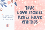 I’m In Love Font • Valentine's Font, a Font by moolesya (Thumbnail 6 of 12)