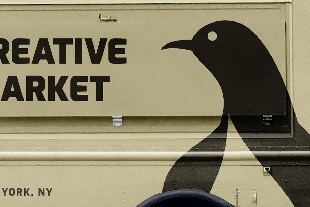 Food Truck PSD Mockup Template, a Packaging Mockup by SUH-NY (Photo 10 of 13)