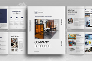 Company Overview Brochure Template