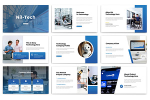 Niltech Keynote & G.Slide Template