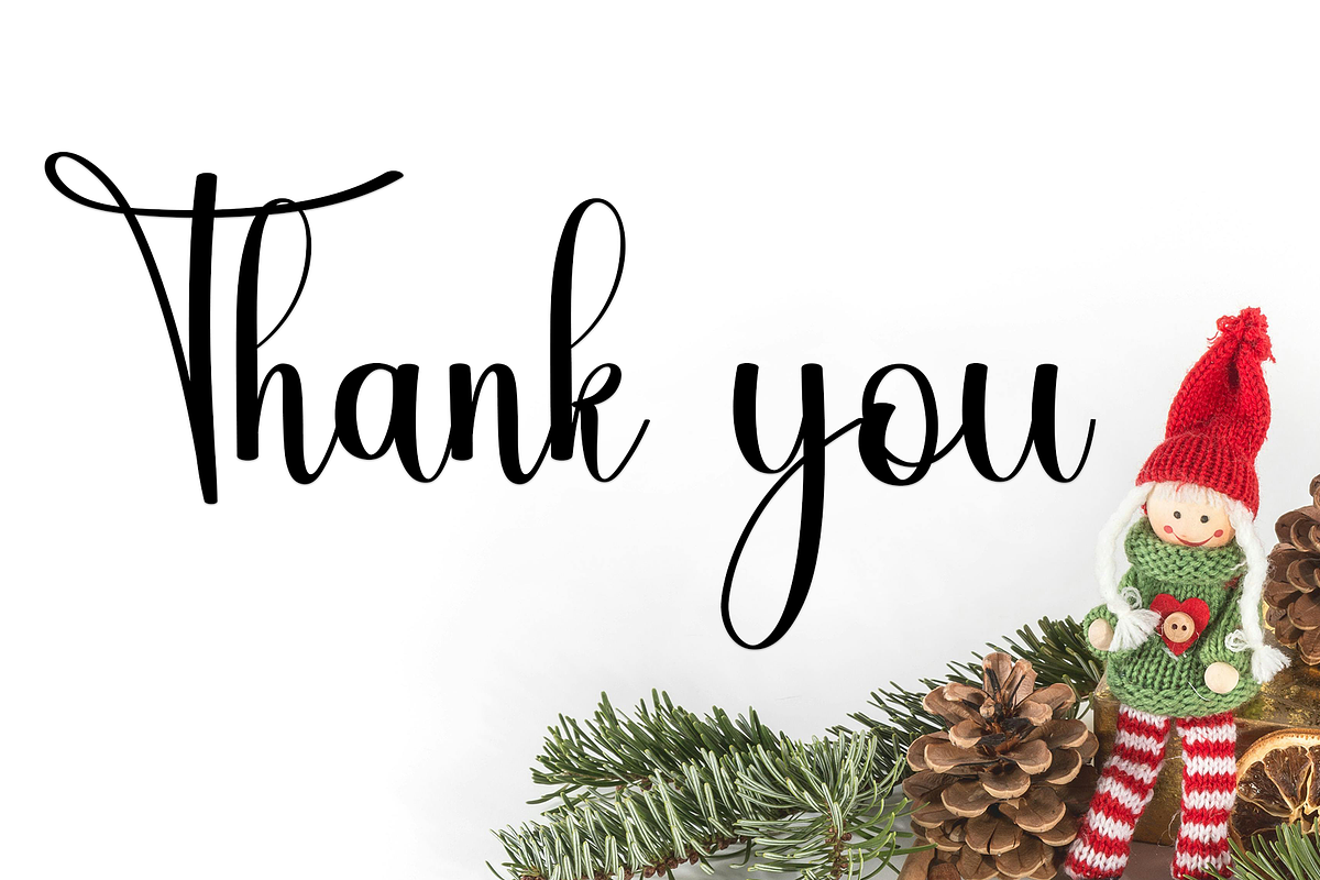 ChristmasHomestay, a Handwritten Font by FreshTypeINK (Photo 7 of 8)
