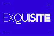 Juturu | Geometric Variable 9 Fonts, a Sans Serif Font by Casloop Studio (Thumbnail 7 of 9)