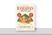 Simple Ramadhan Mubarak - Flyer, a Brochure Template by Izdihaar_Studio (Thumbnail 4 of 4)
