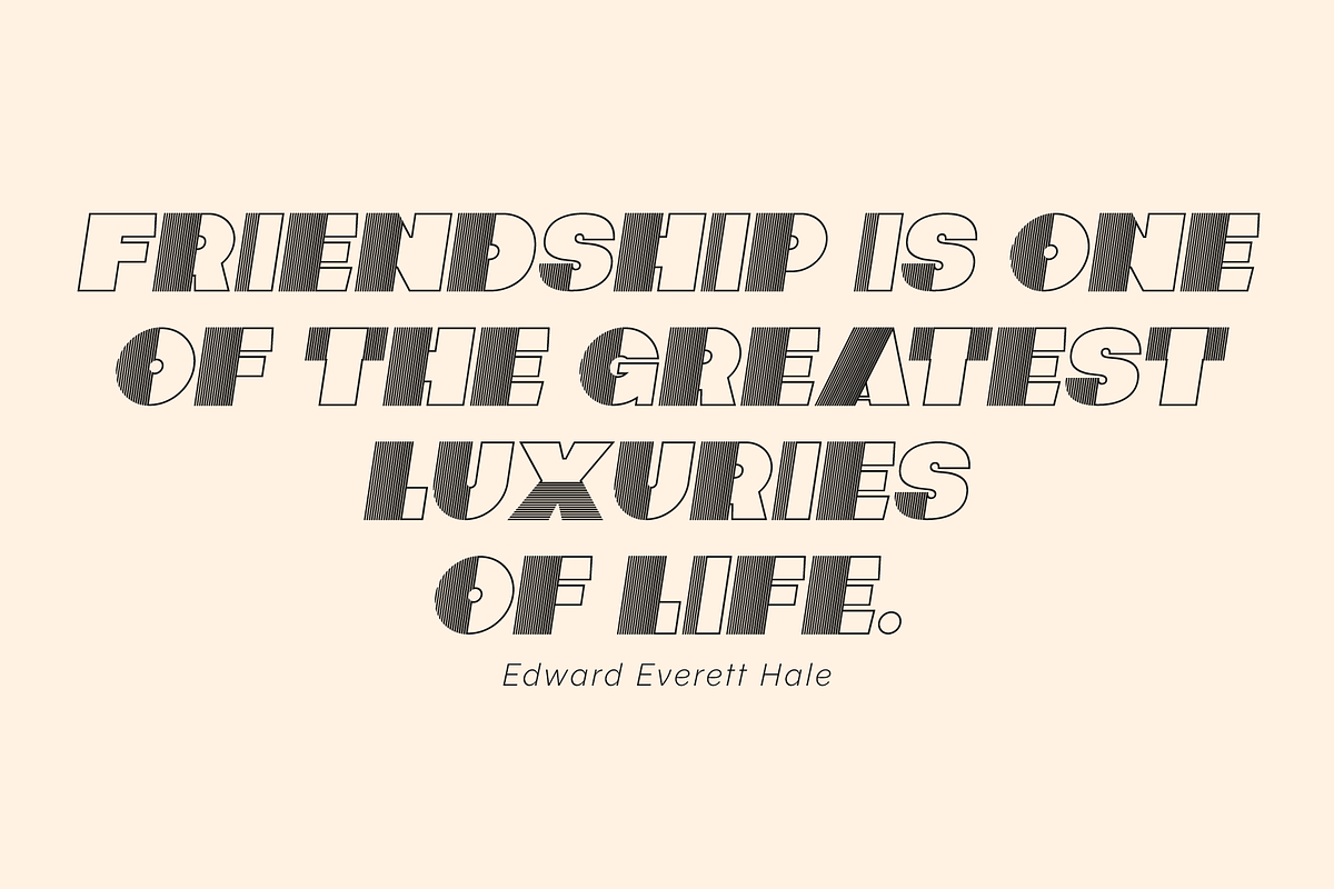 Avineo - Unique Display Typeface, a Sans Serif Font by Valentino Vergan (Photo 7 of 10)