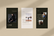 Casey Instagram Pack | PS & Canva, a Social Media Template by Visuel Colonie® (Thumbnail 7 of 15)