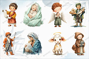 Cute Pink Christian Figures Clipart, a Graphic by designcity5 (Thumbnail 3 of 5)