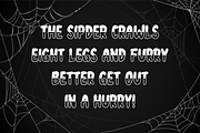 Halloween Include 4 File Fonts, a Script Font by NJ Studio (Thumbnail 4 of 14)