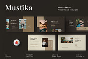 Hotel & Resort PowerPoint, a Presentation Template by New Coral Design (Thumbnail 1 of 6)