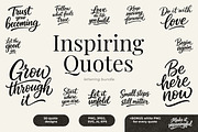 Inspiring Quotes Lettering Bundle, an Object Graphic by Yanakicc (Thumbnail 1 of 9)