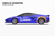 2026 Hyper Sport Convertible Set, an Advertising Mockup by Halal Graphic Studio (Thumbnail 7 of 12)