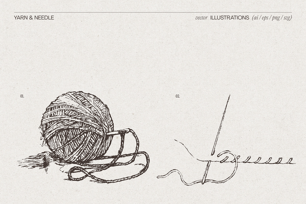 Artisan Tailor Sketch Illustrations, a Person Illustration by TheMountBirdStudio (Photo 3 of 6)