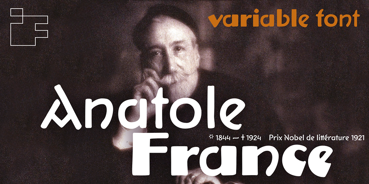 Anatole France, a Font by ingoFonts (Photo 1 of 10)