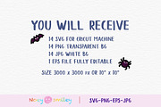 Gnomes Halloween Clipart, SVG Cricut, an Illustration by Noey smiley (Thumbnail 3 of 6)