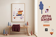 Joyful Season — Winter Clipart, a Seasonal Illustration by avdnadi (Thumbnail 4 of 11)