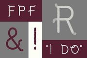 Promises Display Font, a Font by Fresh Pressed Fonts (Thumbnail 4 of 5)