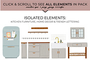 Scandi home: Kitchen Interior, decor, an Object Graphic by Ruslana Lubenets (Thumbnail 9 of 11)