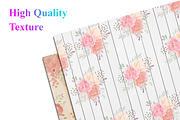 Floral Wood Digital Paper, a Pattern Graphic by Digital Studio (Thumbnail 2 of 3)