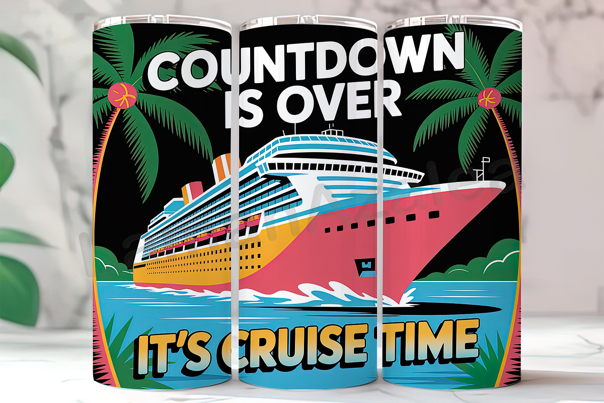 Cruise Time 20oz Tumbler Wrap, an Arts & Entertainment Photo by LamanAzalea (Photo 1 of 2)