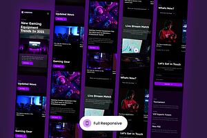 Esport News & Articles Landing Page