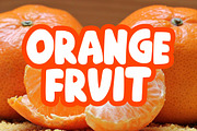 Orange Water Display Font, a Handwritten Font by Fourteen Letter (Thumbnail 5 of 7)