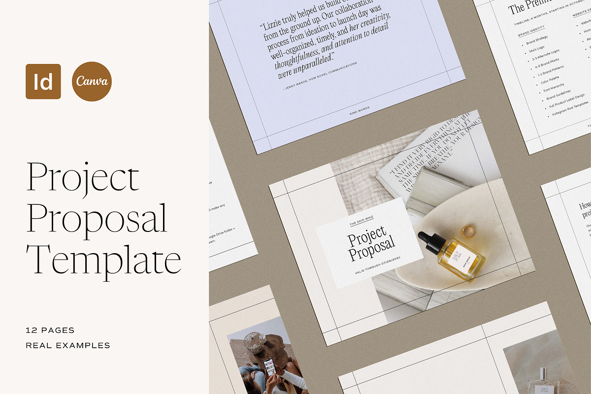 Project Proposal Template, a Presentation Template by Madewest Supply Co. (Photo 1 of 5)