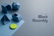 Gigaform Modular Arcade Display Font, a Blackletter Font by Graphic Spirit (Thumbnail 5 of 8)